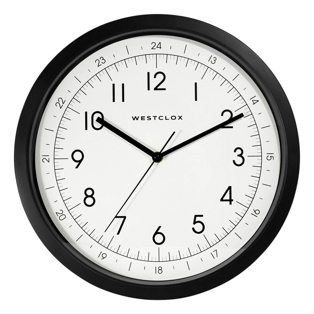 Westclox 13.75-inch Round Wall Clock: $17.99