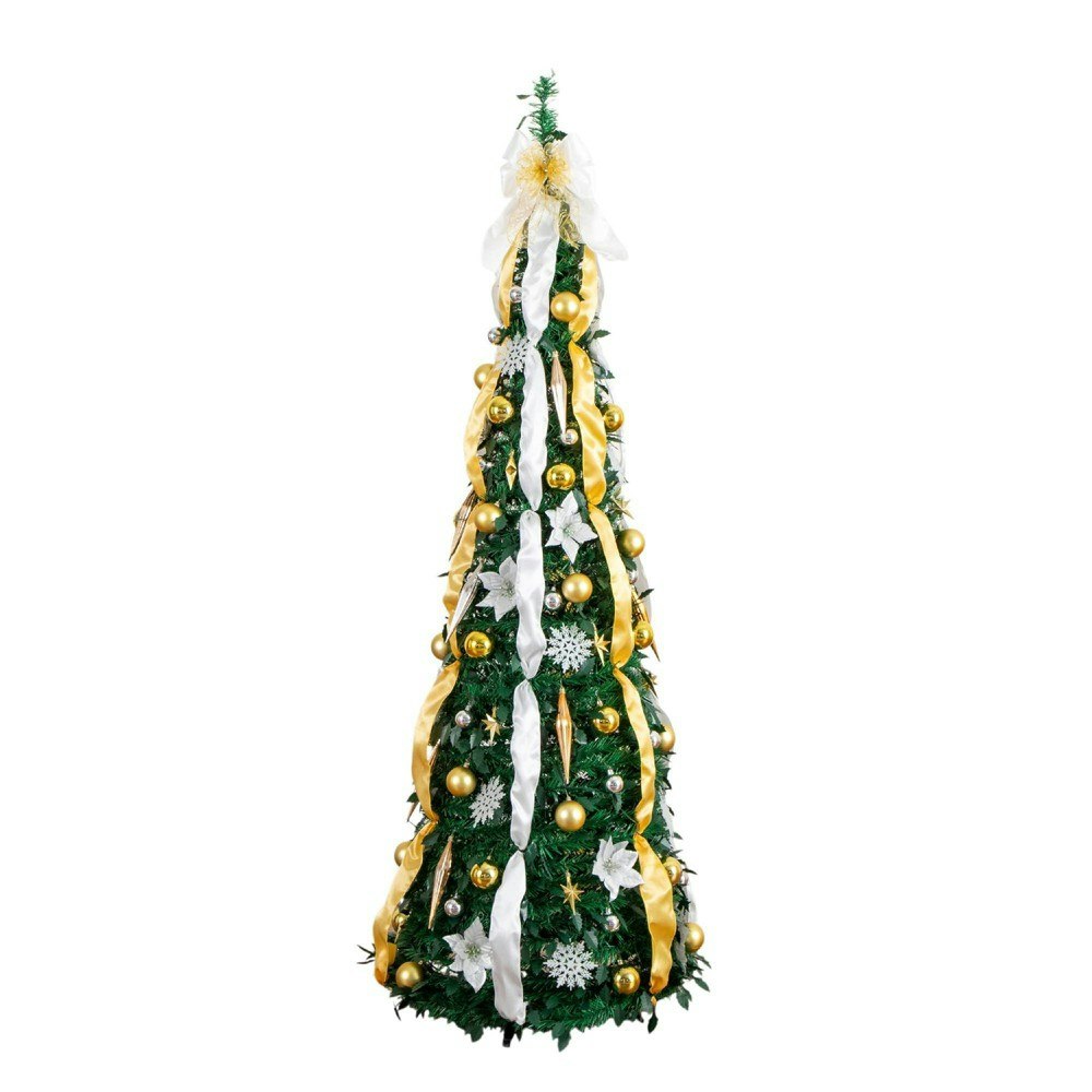 Nearly Natural 6-Foot Pre-Lit Artificial Pop-Up Christmas Tree: $105.85 Nearly Natural 6-Foot Pre-Lit Artificial Pop-Up Christmas Tree: $105.85