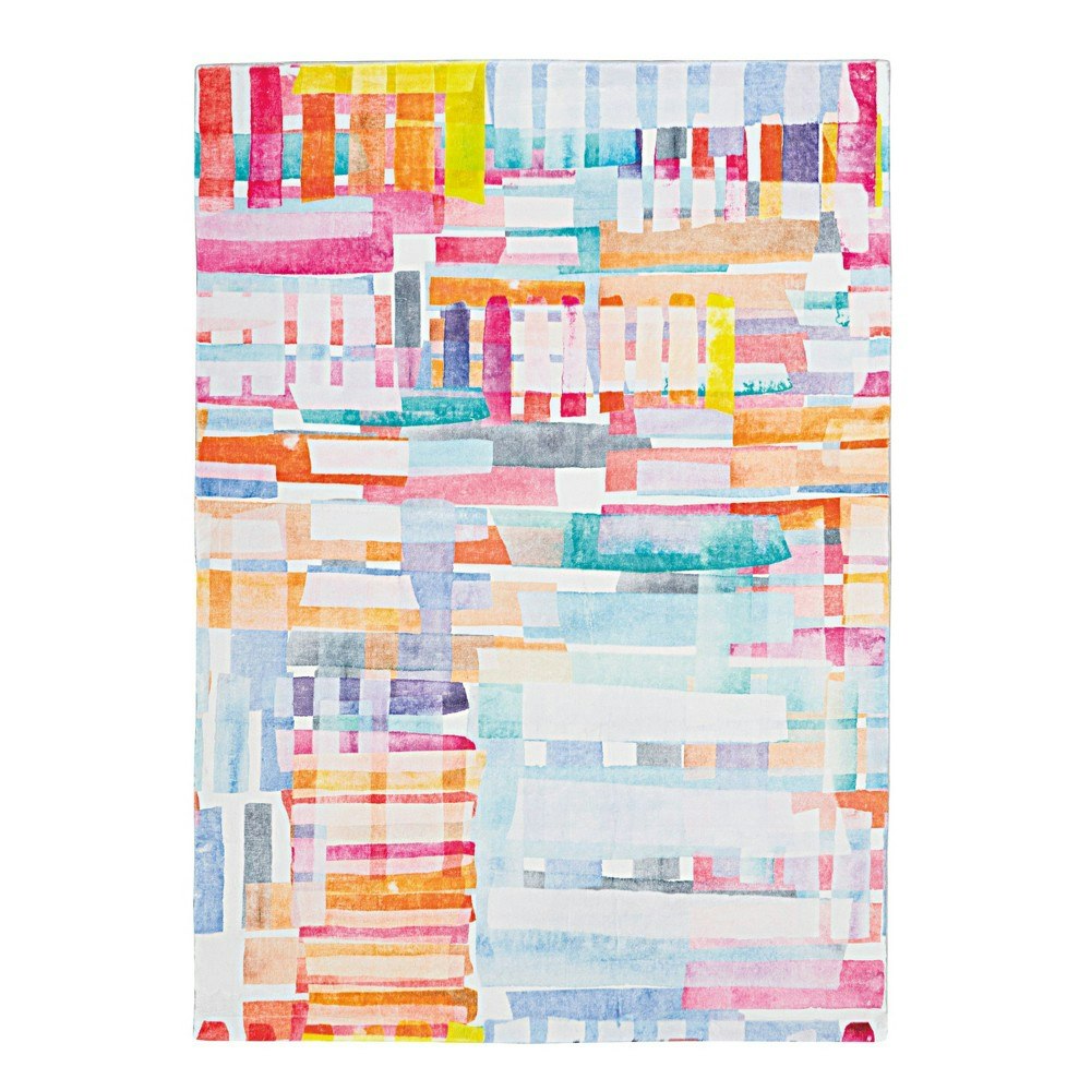 Linon 8'x10' Faux Rabbit Stripe Rug: $685.99 Linon 8'x10' Faux Rabbit Stripe Rug: $685.99
