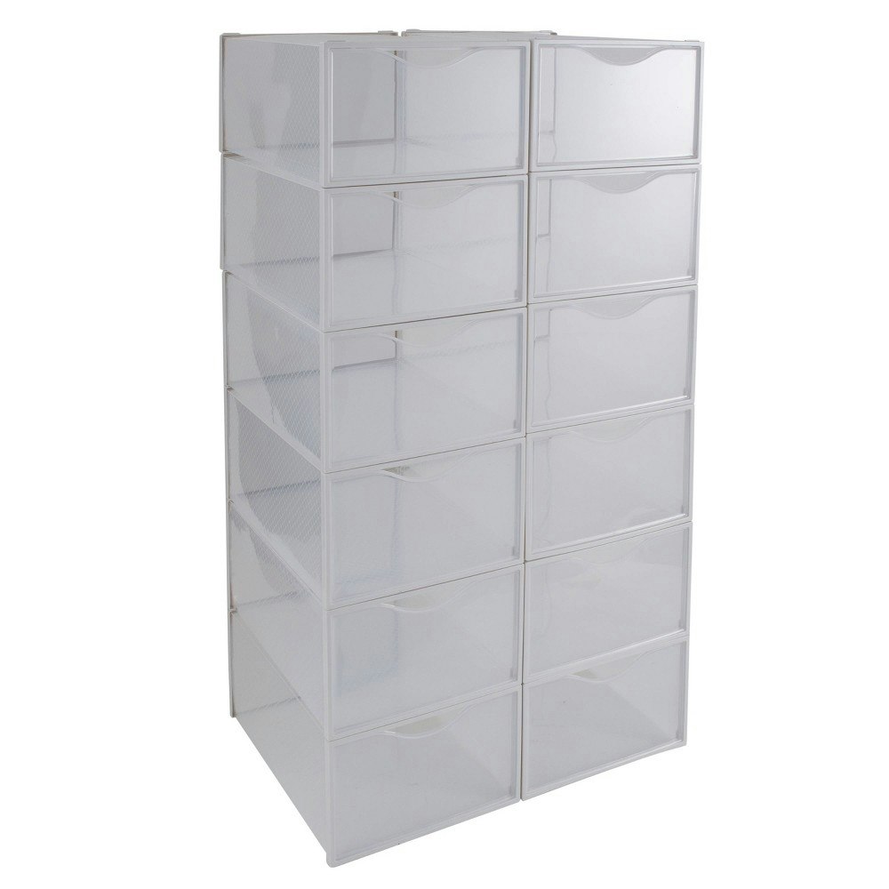 Simplify 12-Pack Drop Front Shoe Box: $26.99 Simplify 12-Pack Drop Front Shoe Box: $26.99