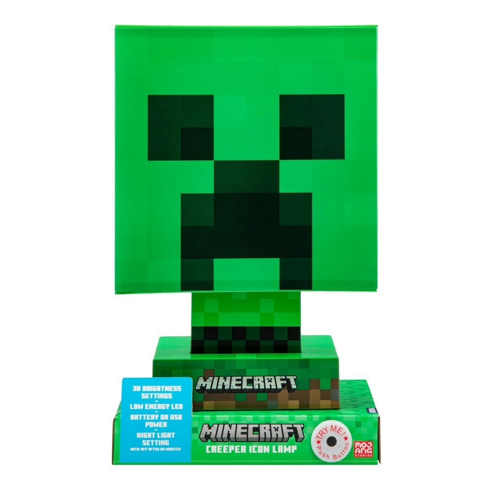 Minecraft Creeper LED Lamp: $29.99 Minecraft Creeper LED Lamp: $29.99