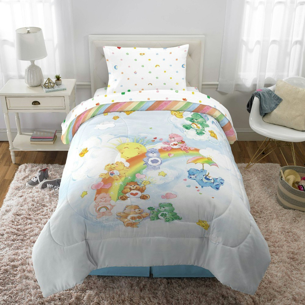 Care Bears Falling Stars Twin Bedding Bundle: $69.99 Care Bears Falling Stars Twin Bedding Bundle: $69.99