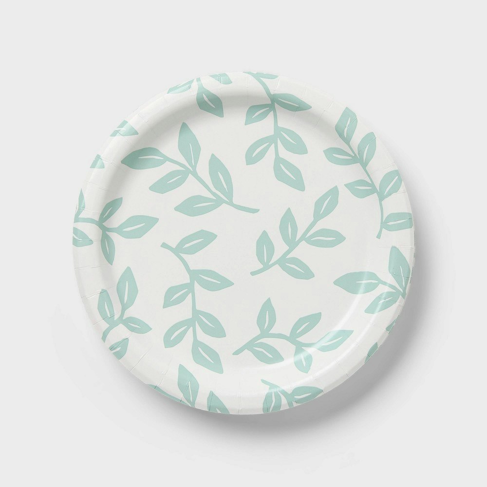 Spritz 20-Count Sage Botanical Snack Paper Plates: $3 Spritz 20-Count Sage Botanical Snack Paper Plates: $3