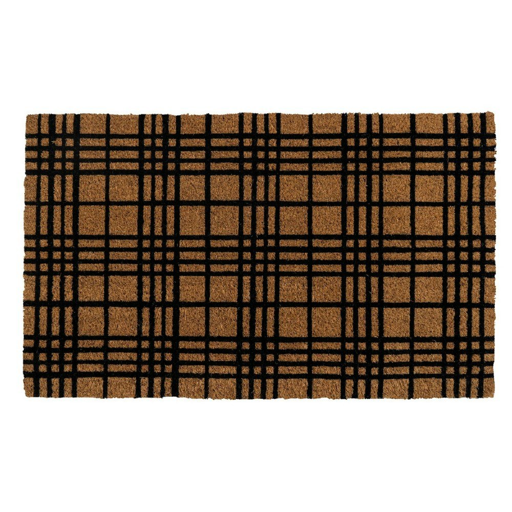 Entryways 30"x18" Fine Plaid Coconut Fiber Door Mat: $33.99 Entryways 30"x18" Fine Plaid Coconut Fiber Door Mat: $33.99
