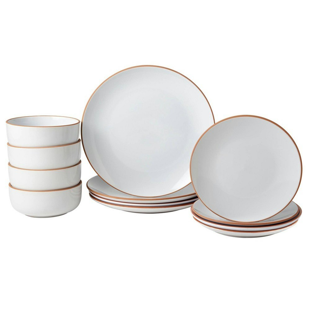 Infuse 12-Piece Stoneware Dinnerware Set: $39.99 Infuse 12-Piece Stoneware Dinnerware Set: $39.99