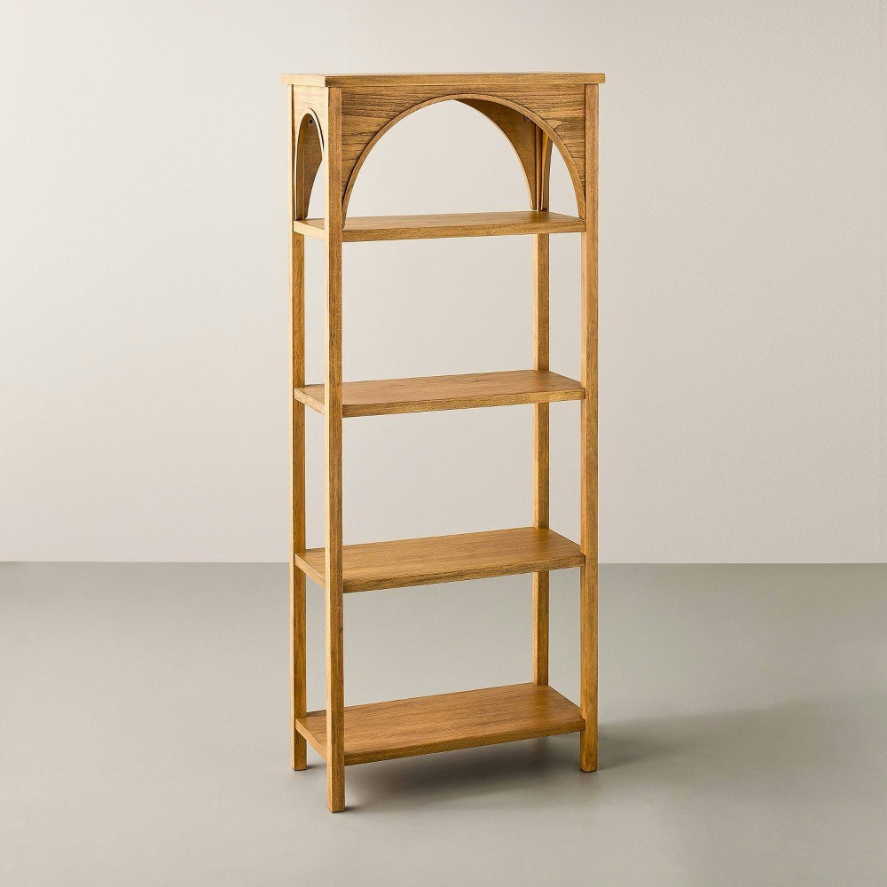 Hearth & Hand with Magnolia Arch Open Bookshelf: $299.99 Hearth & Hand with Magnolia Arch Open Bookshelf: $299.99