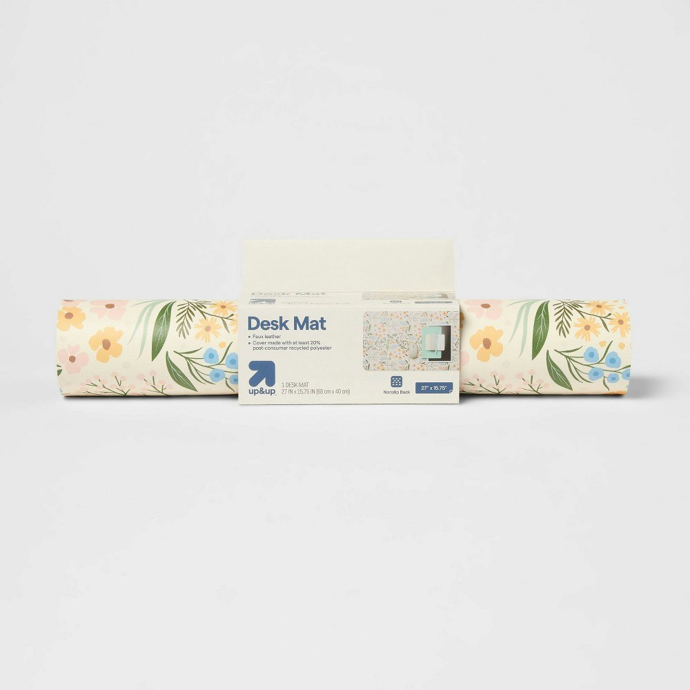 Up&Up Floral Portable Desk Mat: $9.99