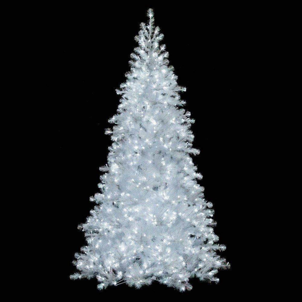 Vickerman 7.5-foot Pre-Lit White Iridescent Spruce Artificial Christmas Tree: $1,299.99 Vickerman 7.5-foot Pre-Lit White Iridescent Spruce Artificial Christmas Tree: $1,299.99