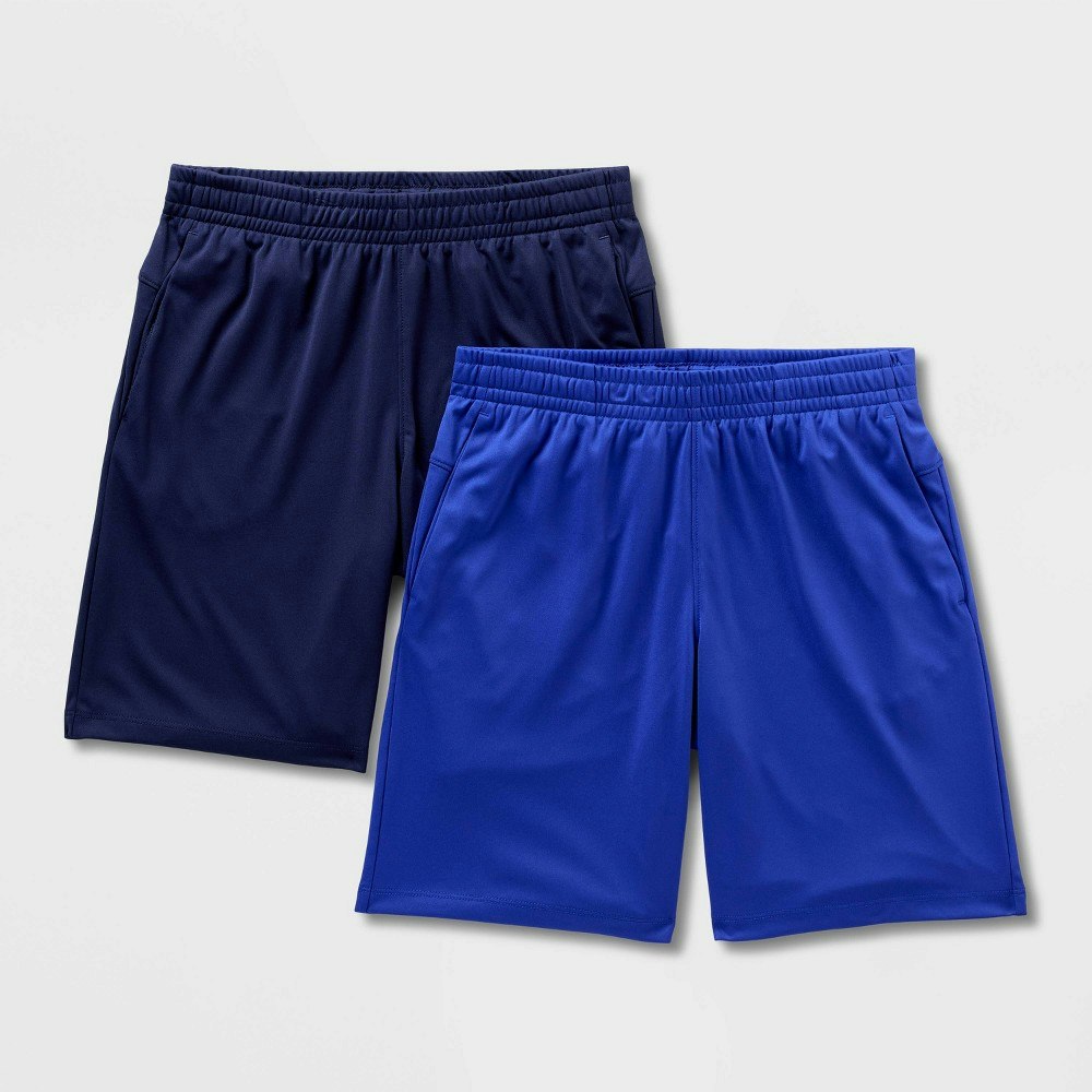 All In Motion Boys' Training Shorts 2-Pack: $20 All In Motion Boys' Training Shorts 2-Pack: $20