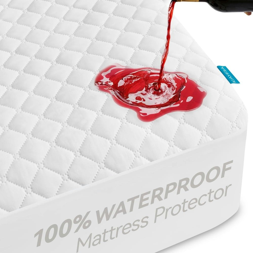 Kayfia Full Waterproof Mattress Protector: $19.99