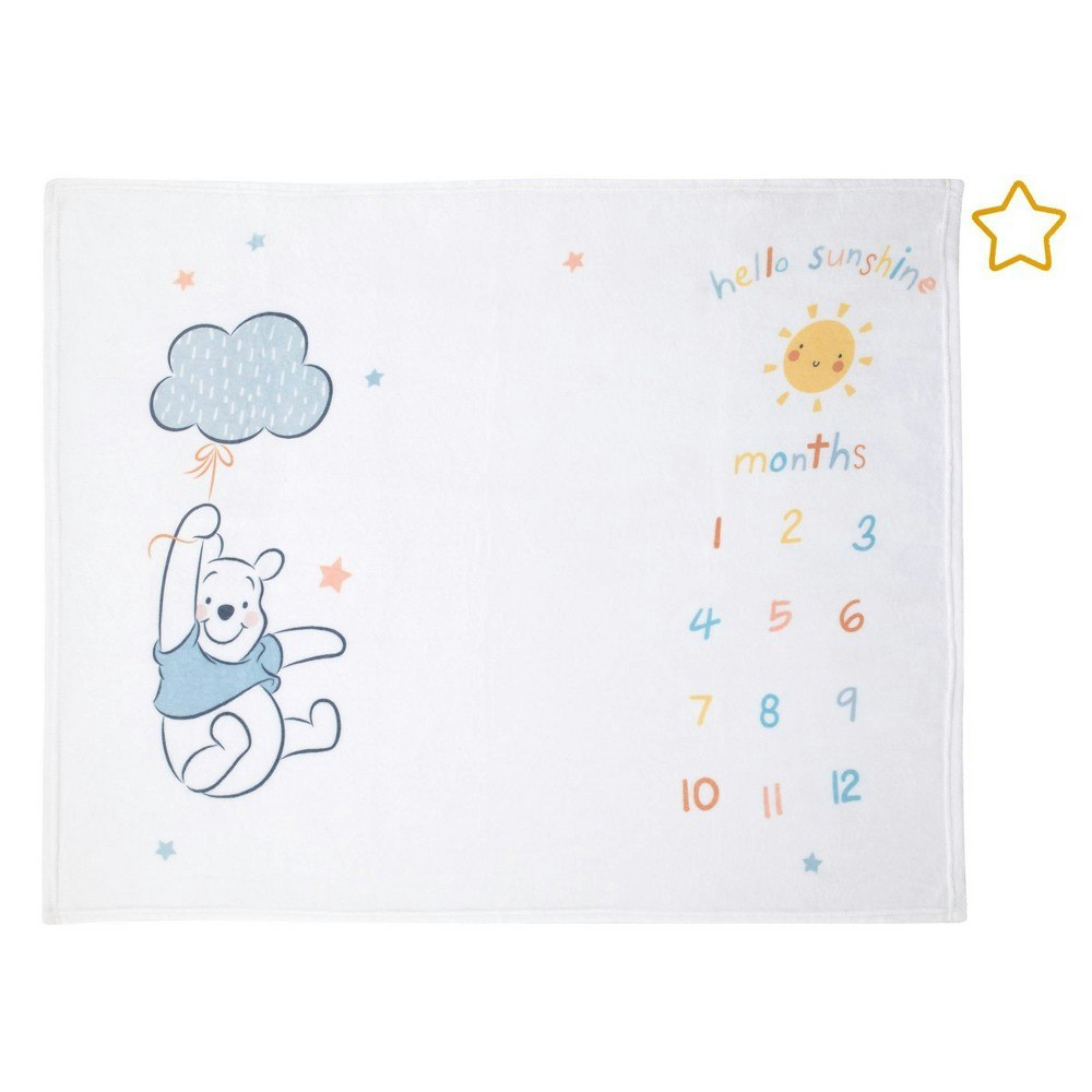 Disney Winnie The Pooh Baby Milestone Blanket: $25.99 Disney Winnie The Pooh Baby Milestone Blanket: $25.99