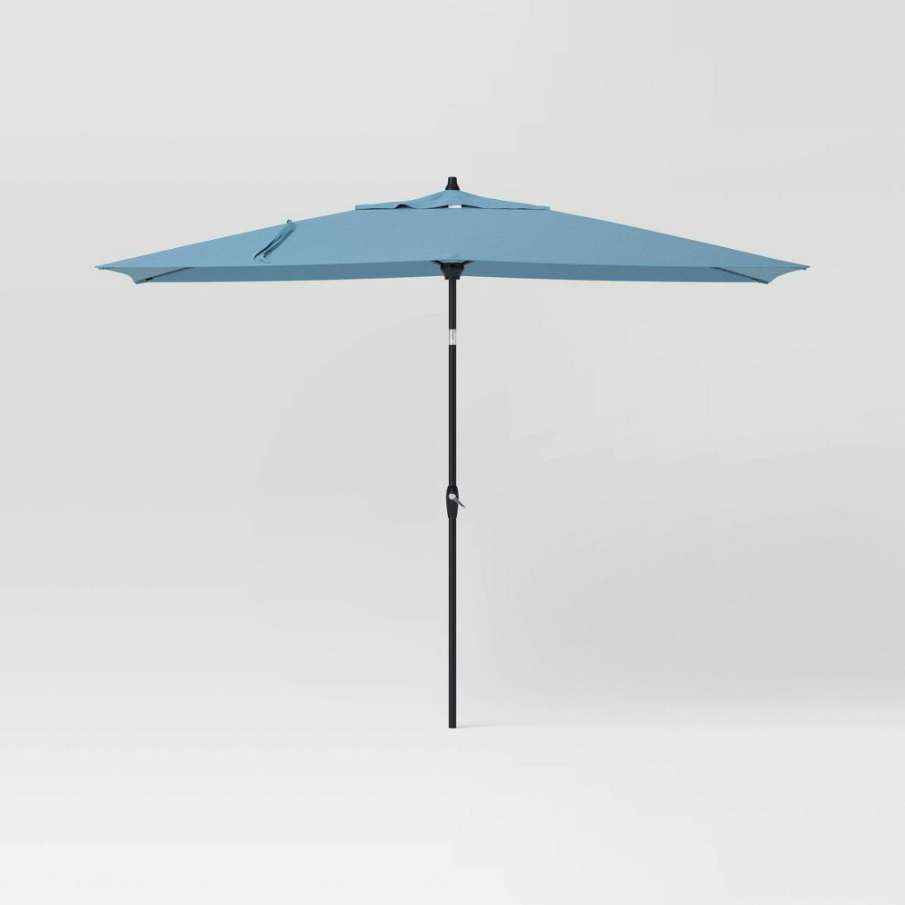 Threshold 6'x10' Rectangular Patio Market Umbrella: $89 Threshold 6'x10' Rectangular Patio Market Umbrella: $89