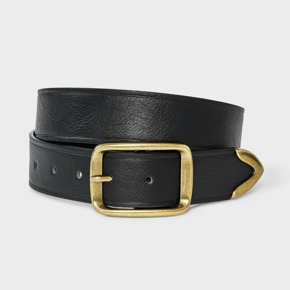 Universal Thread Beveled Buckle Belt: $22 Universal Thread Beveled Buckle Belt: $22