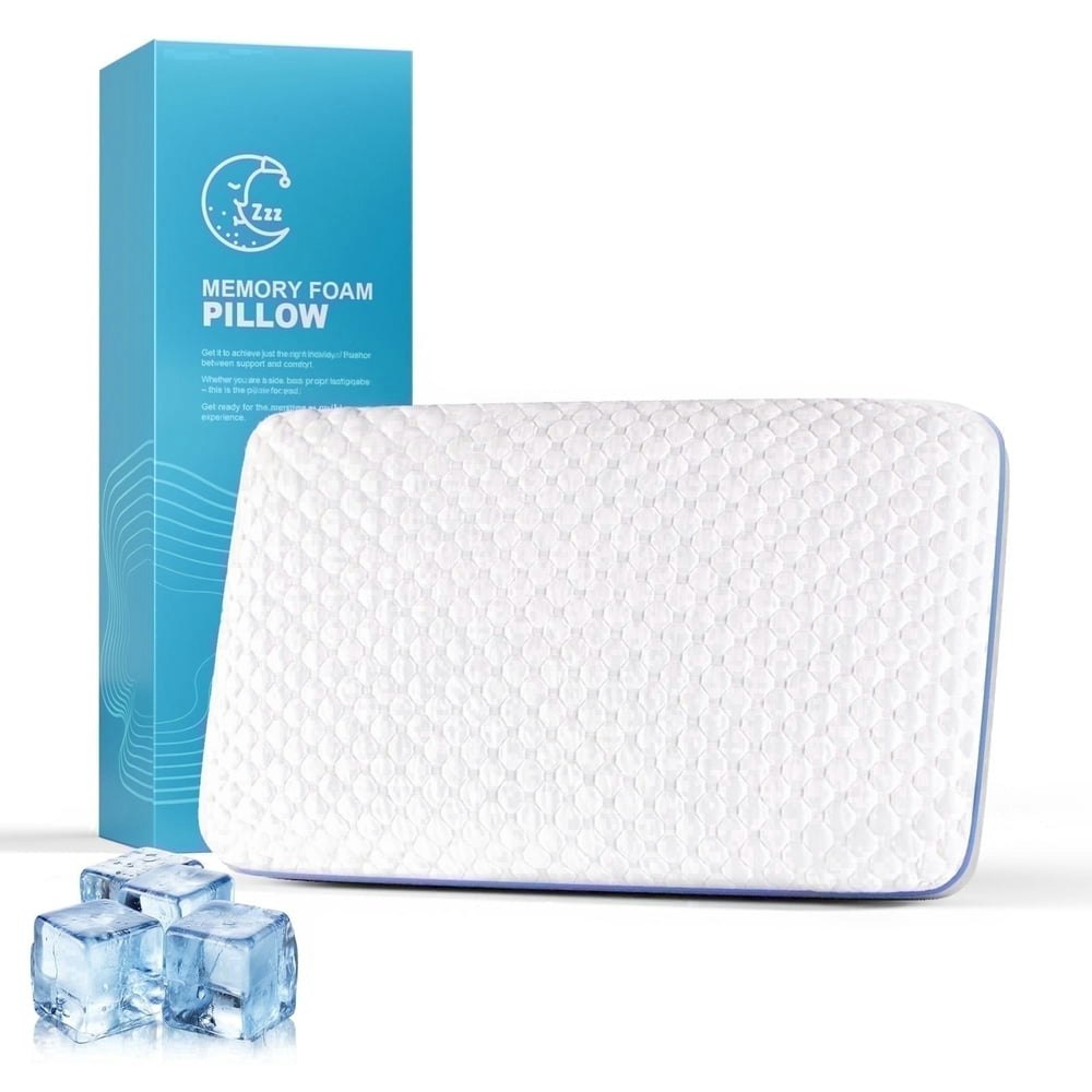 Cookey Cooling Gel Memory Foam Pillow: $29.99