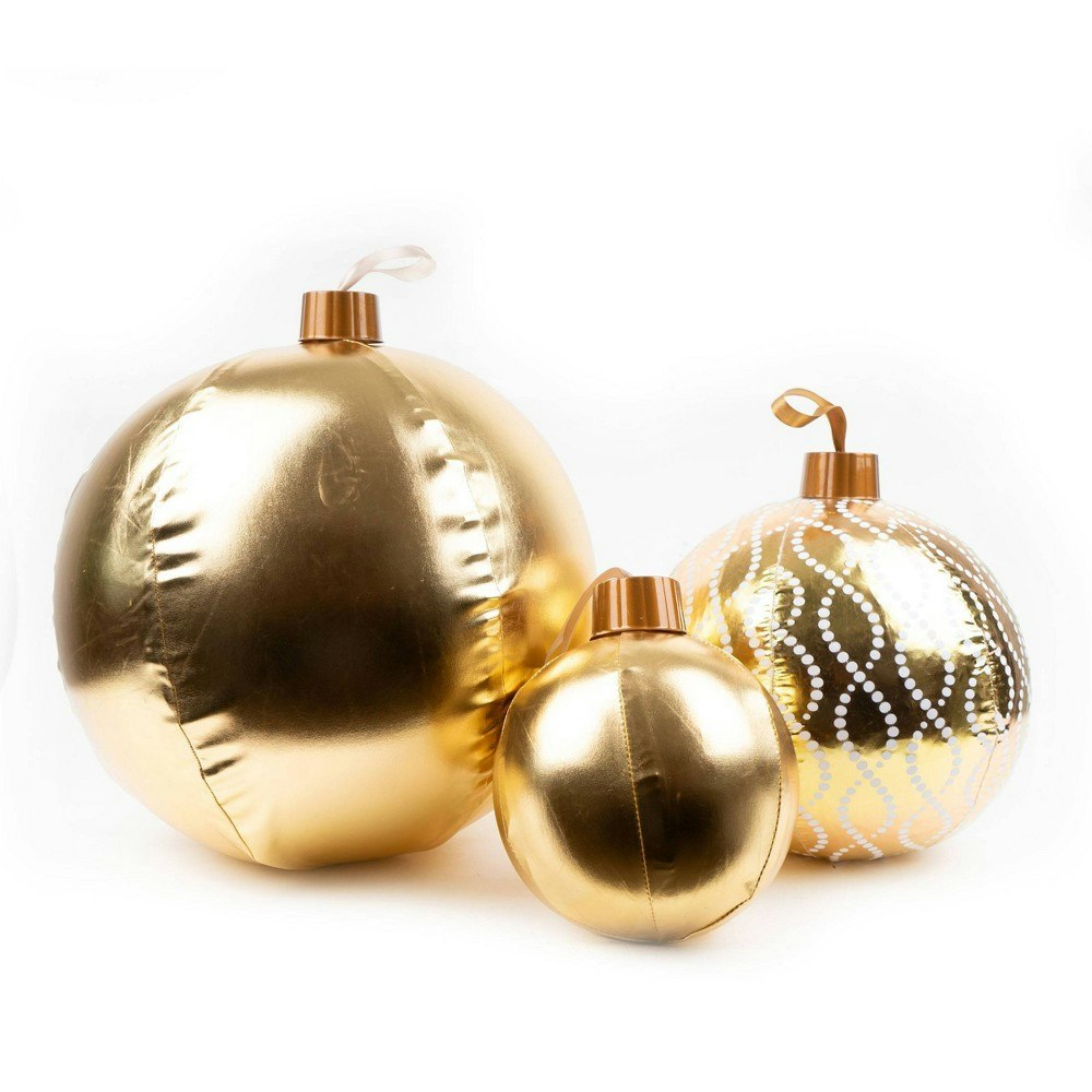 Christmas Magic Inflatable Ornament 3-Pack: $34.99 Christmas Magic Inflatable Ornament 3-Pack: $34.99
