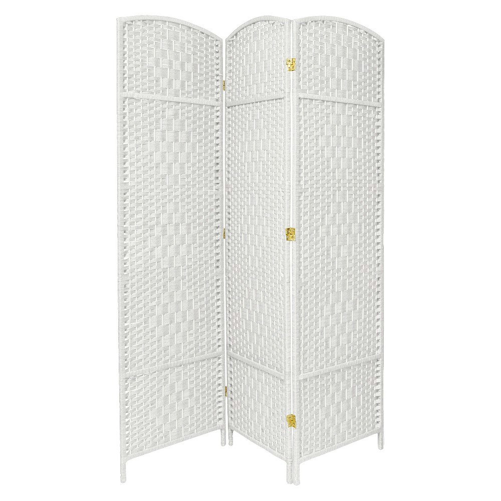 Oriental Furniture 7-Foot Diamond Weave 3-Panel Room Divider: $192.99 Oriental Furniture 7-Foot Diamond Weave 3-Panel Room Divider: $192.99