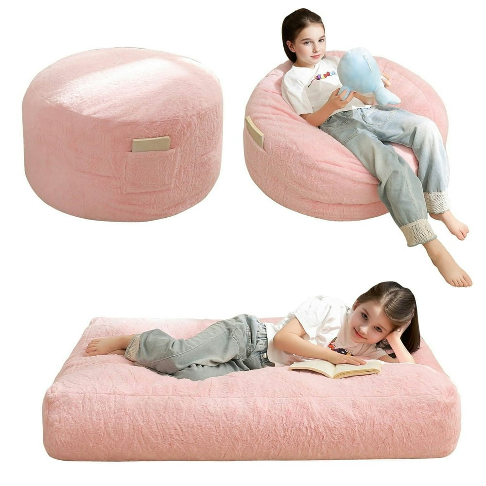 Bybyme Convertible Bean Bag Chair Bed: $59.99 Bybyme Convertible Bean Bag Chair Bed: $59.99