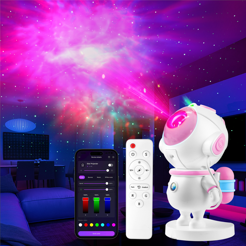Astronaut Galaxy Projector Night Light: $16.99 Astronaut Galaxy Projector Night Light: $16.99