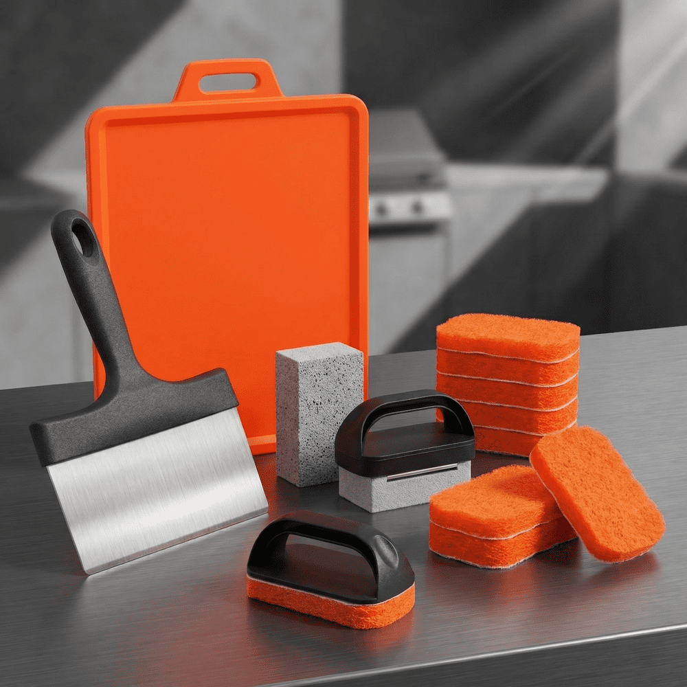 18-Piece Griddle Cleaning Kit: $22.99 18-Piece Griddle Cleaning Kit: $22.99