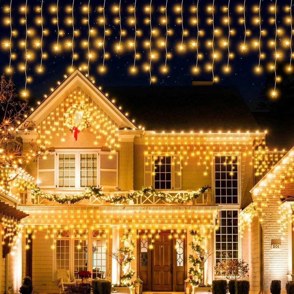400-LED 32.8ft Icicle String Lights: $26.49 400-LED 32.8ft Icicle String Lights: $26.49