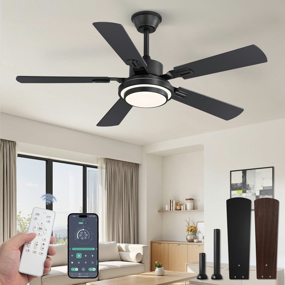 Zardon 48-inch Ceiling Fan with Light and Remote Control: $79.99