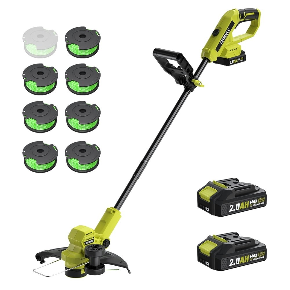 20V 12-inch Cordless String Trimmer 2-Battery Kit: $67 20V 12-inch Cordless String Trimmer 2-Battery Kit: $67