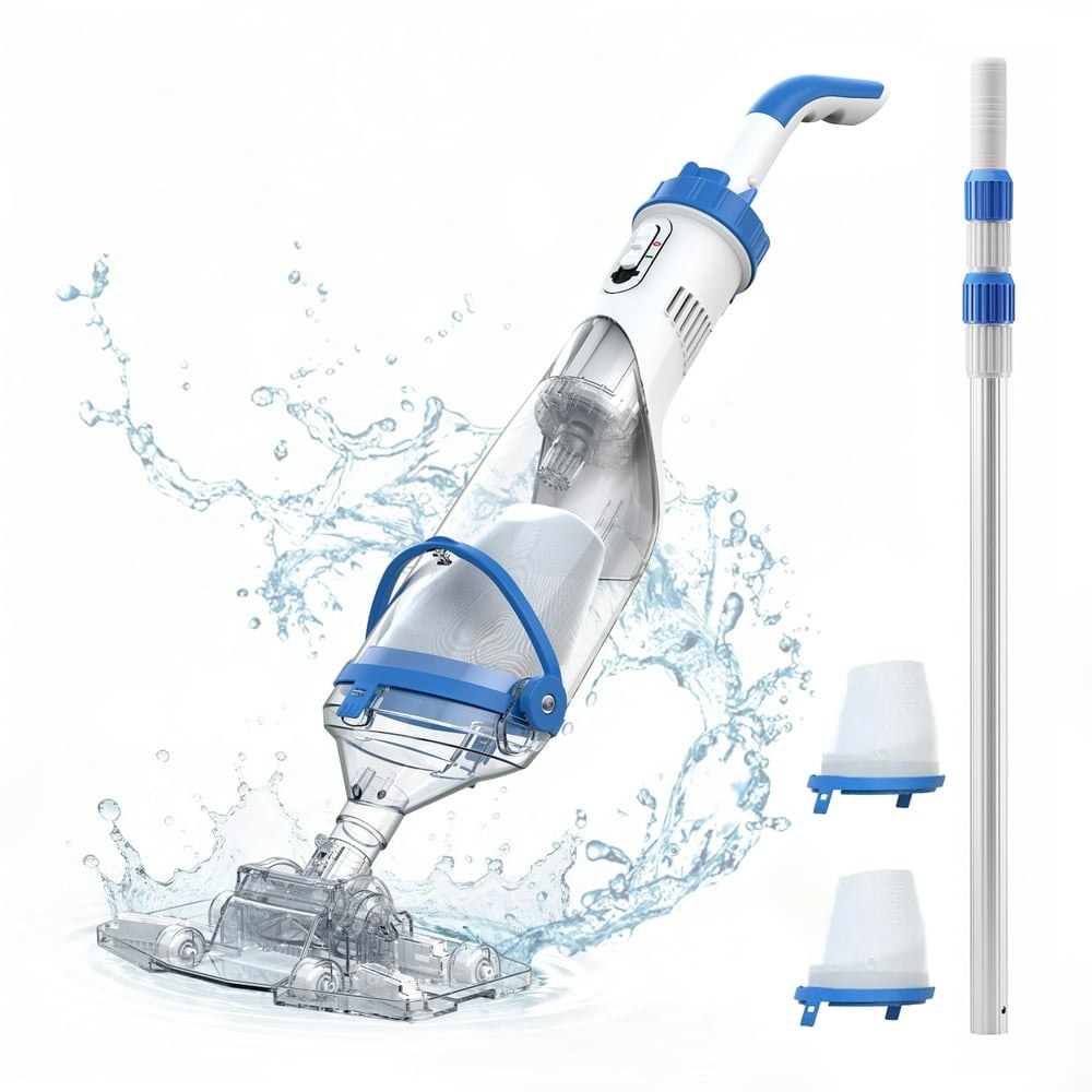 Syvio Cordless Handheld Pool Vacuum: $109.99 Syvio Cordless Handheld Pool Vacuum: $109.99
