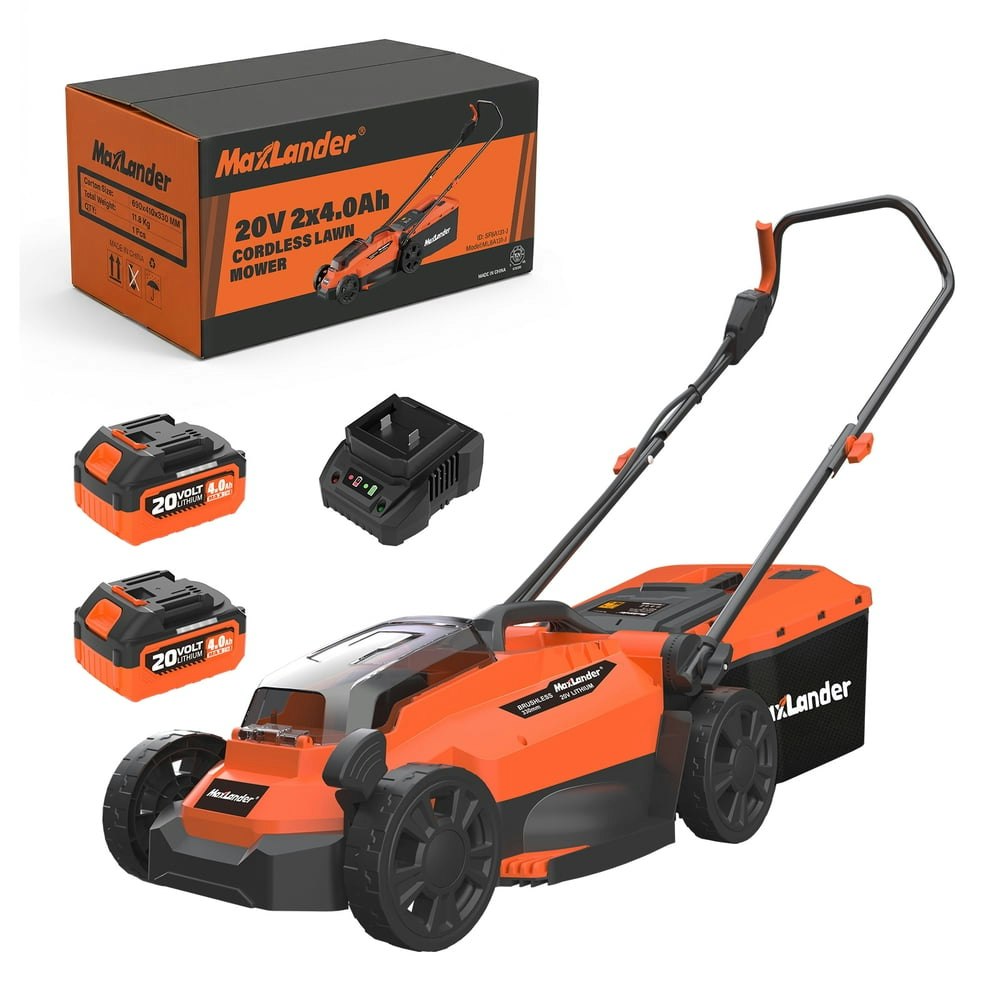 Maxlander 13-inch Cordless Lawn Mower: $123.47