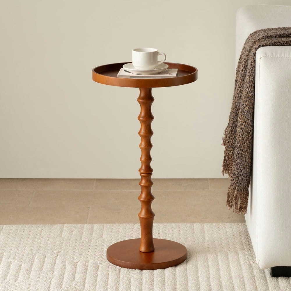 Hearthlight Home 12-inch Round Side Table: $33.99 Hearthlight Home 12-inch Round Side Table: $33.99
