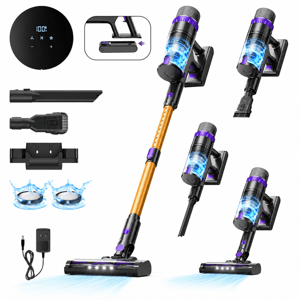 Prettycare 48KPA 530W Cordless Stick Vacuum: $89.98 Prettycare 48KPA 530W Cordless Stick Vacuum: $89.98
