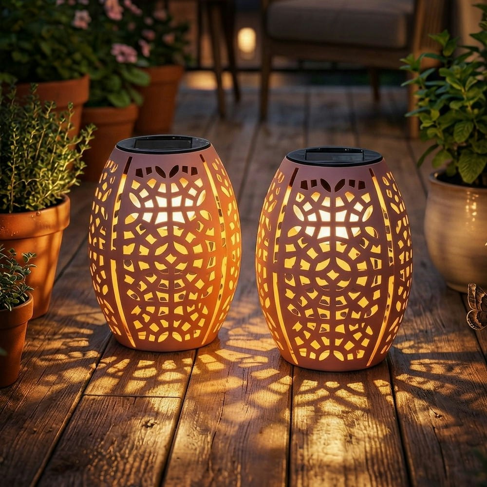 Growing Ground Solar Garden Lantern 2-Pack: $37.99