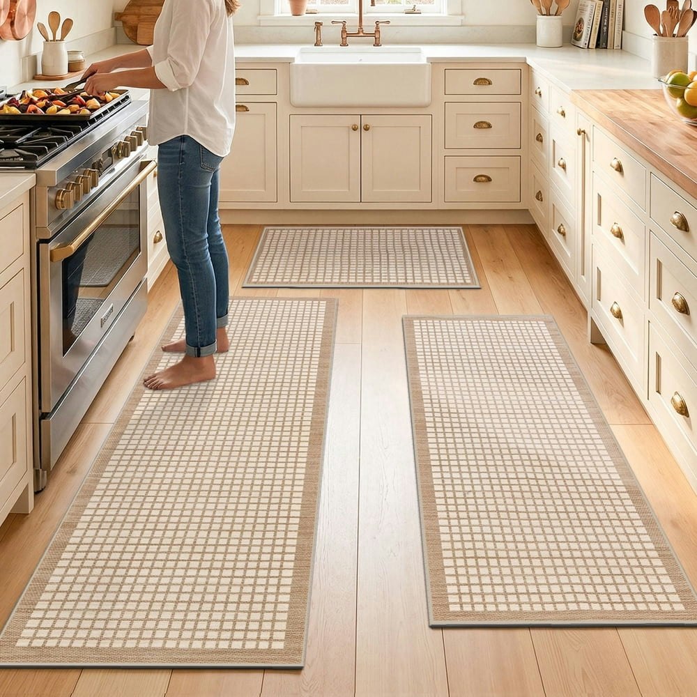 Soulgenix 3-Piece Kitchen Rug Set: $29.99
