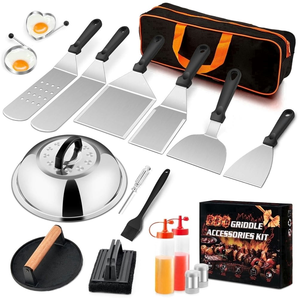 Walchoice 18-Piece Griddle Accessories Kit: $20.99 Walchoice 18-Piece Griddle Accessories Kit: $20.99