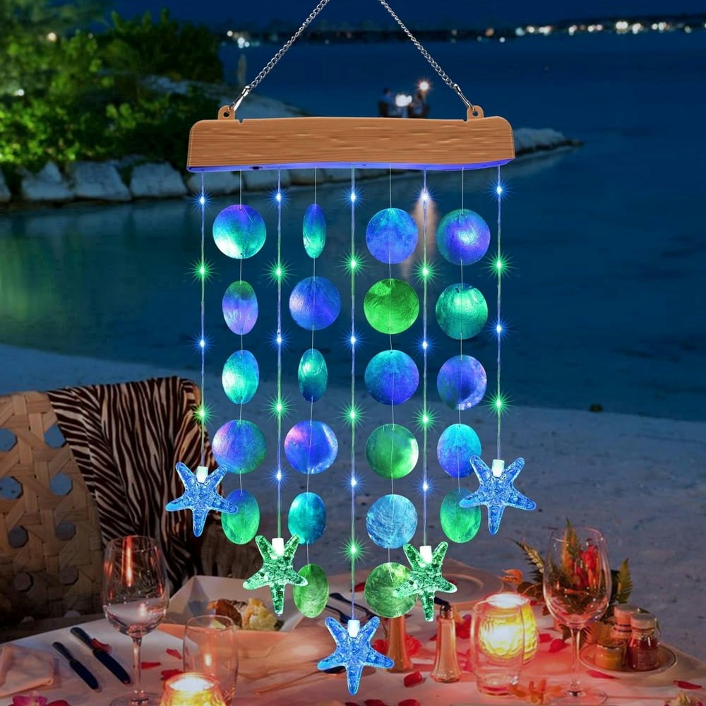 Ceevoo Solar Wind Chimes: $19.97