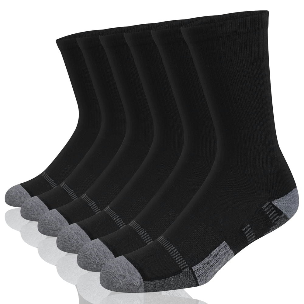 Cooplus Men's Athletic Crew Socks 6-Pack: $14.99 Cooplus Men's Athletic Crew Socks 6-Pack: $14.99