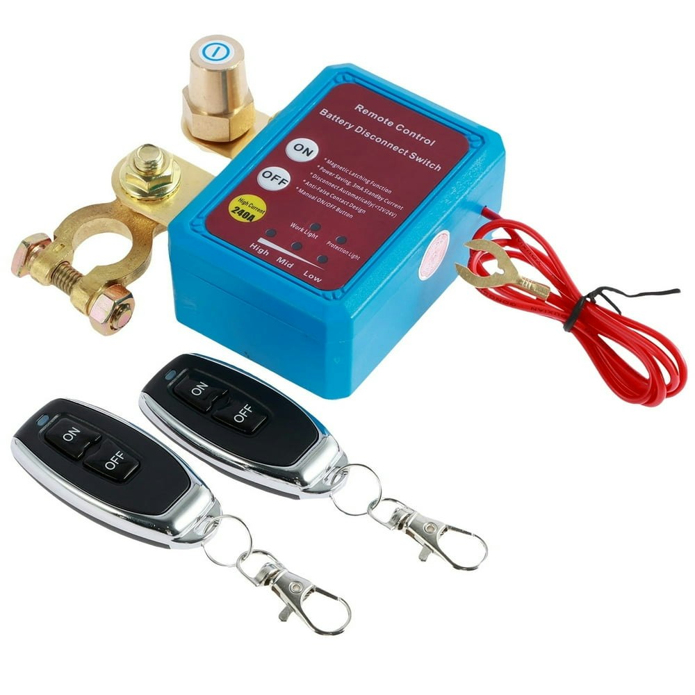 Okymotor 12V 240A Remote Battery Disconnect Switch: $25.59