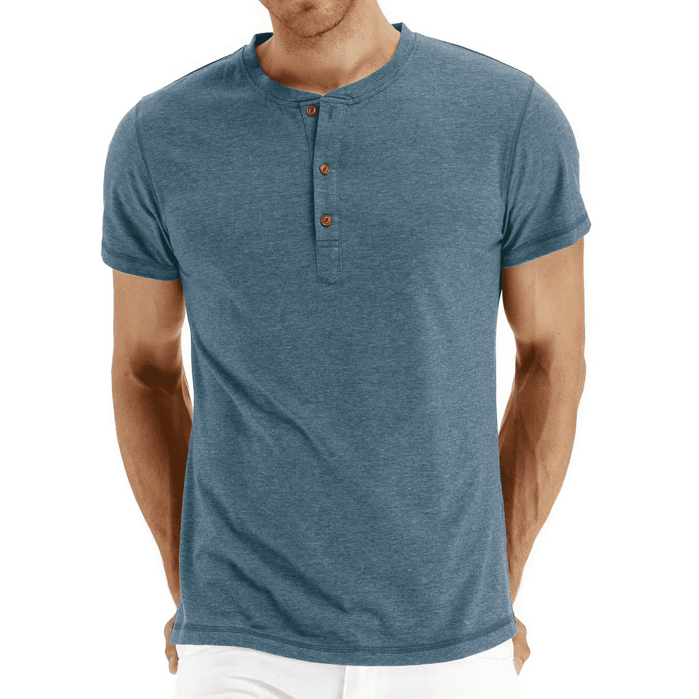 JWD Men's Short Sleeve Henley Shirt: $14.99 JWD Men's Short Sleeve Henley Shirt: $14.99