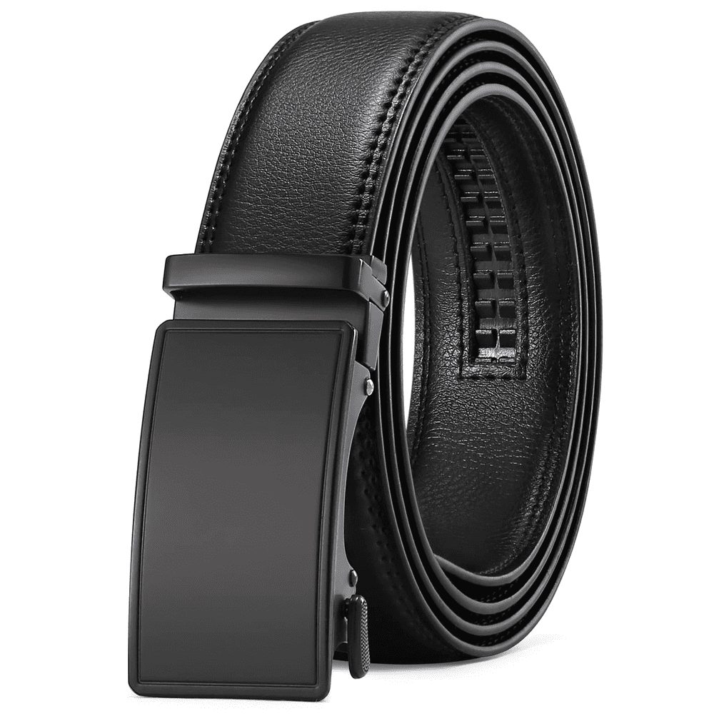 Sendefn Men's Leather Automatic Ratchet Slide Belt: $13.94 Sendefn Men's Leather Automatic Ratchet Slide Belt: $13.94