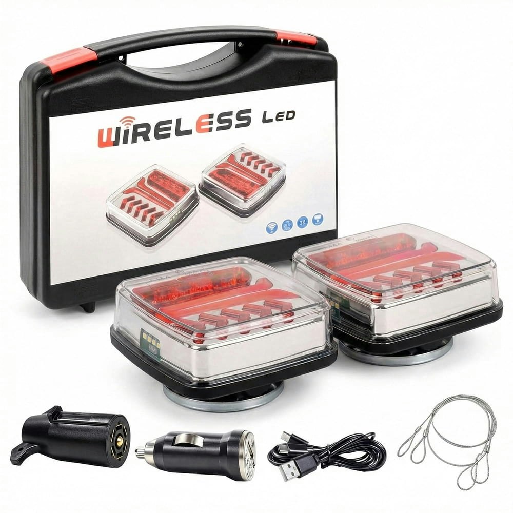 Daybetter Wireless Magnetic LED Trailer Light Kit: $48.69 Daybetter Wireless Magnetic LED Trailer Light Kit: $48.69