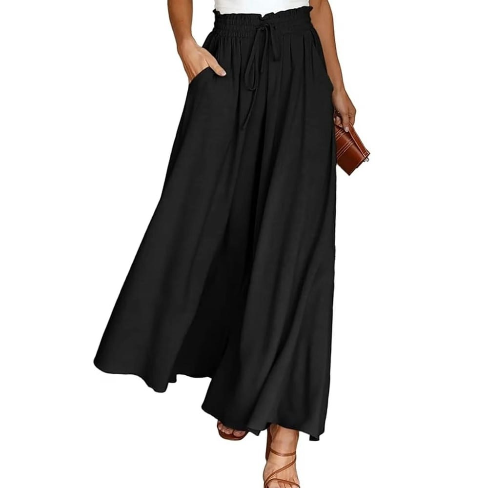 Somer Women's High-Waisted Wide Leg Palazzo Pants: $19.75 Somer Women's High-Waisted Wide Leg Palazzo Pants: $19.75