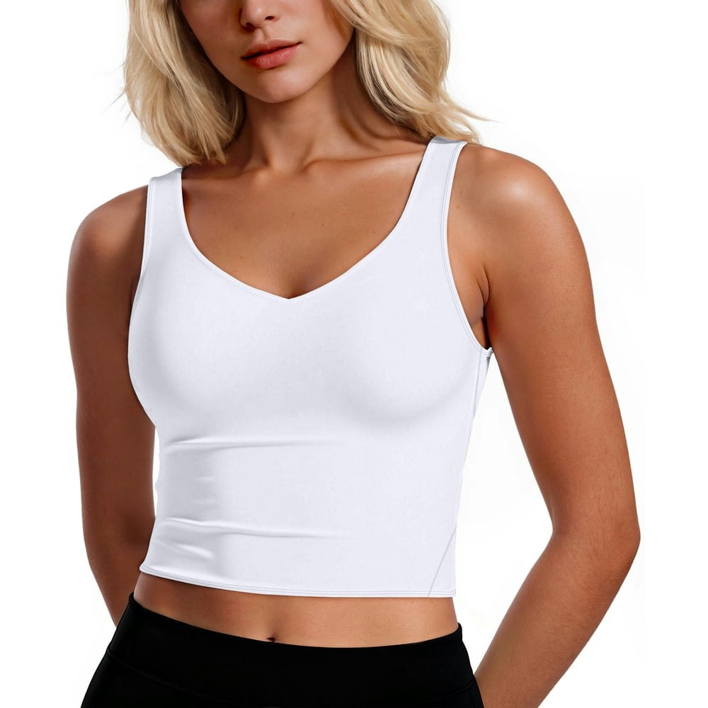 Rosvigor Women's Longline Padded Sports Bra: $14.39 Rosvigor Women's Longline Padded Sports Bra: $14.39