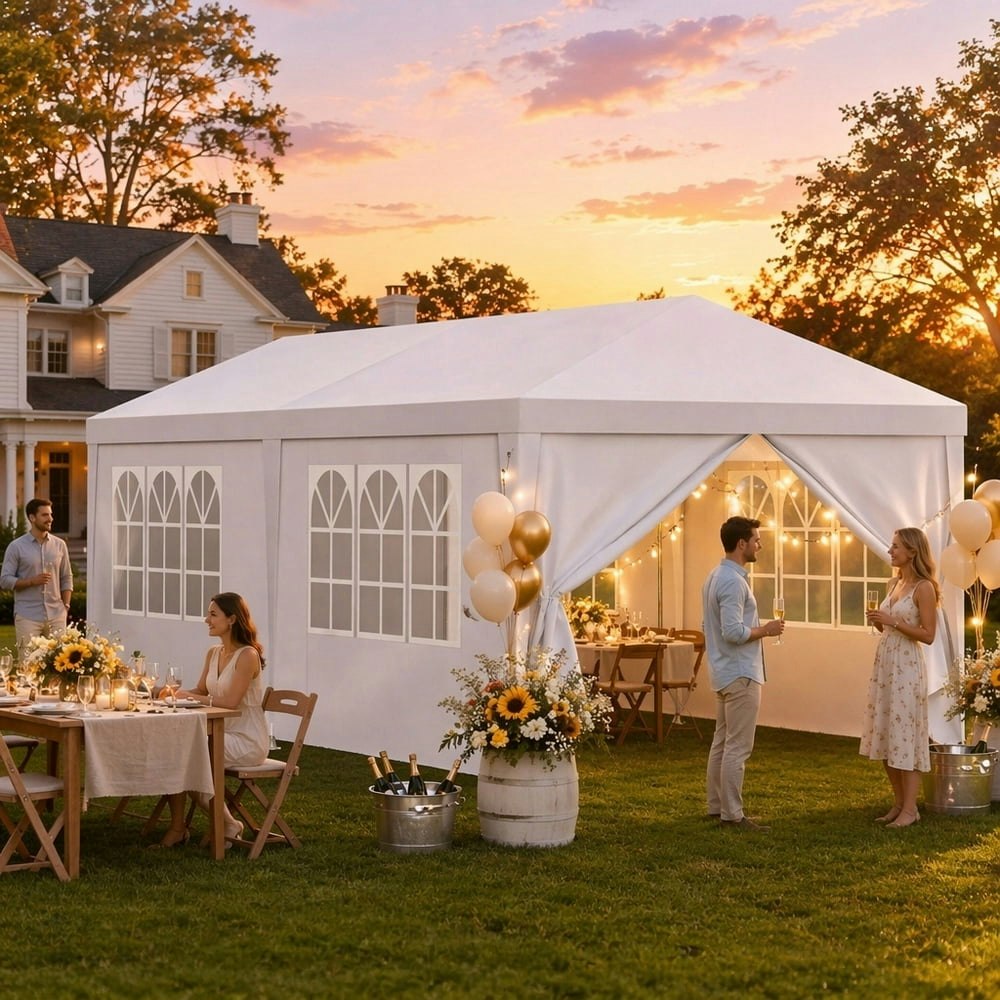 Cobizi 10x20-Foot Party Tent with 6 Sidewalls: $109.99 Cobizi 10x20-Foot Party Tent with 6 Sidewalls: $109.99