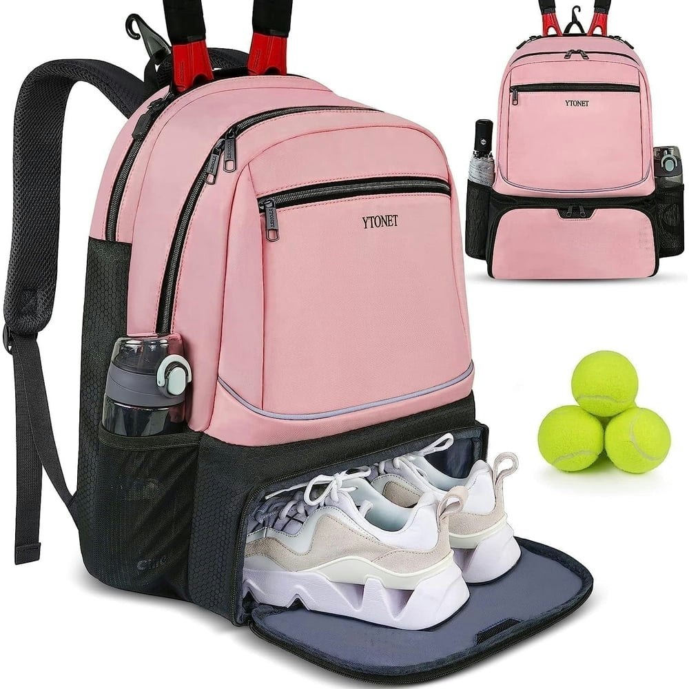Ytonet Tennis and Pickleball Backpack: $18.99 Ytonet Tennis and Pickleball Backpack: $18.99