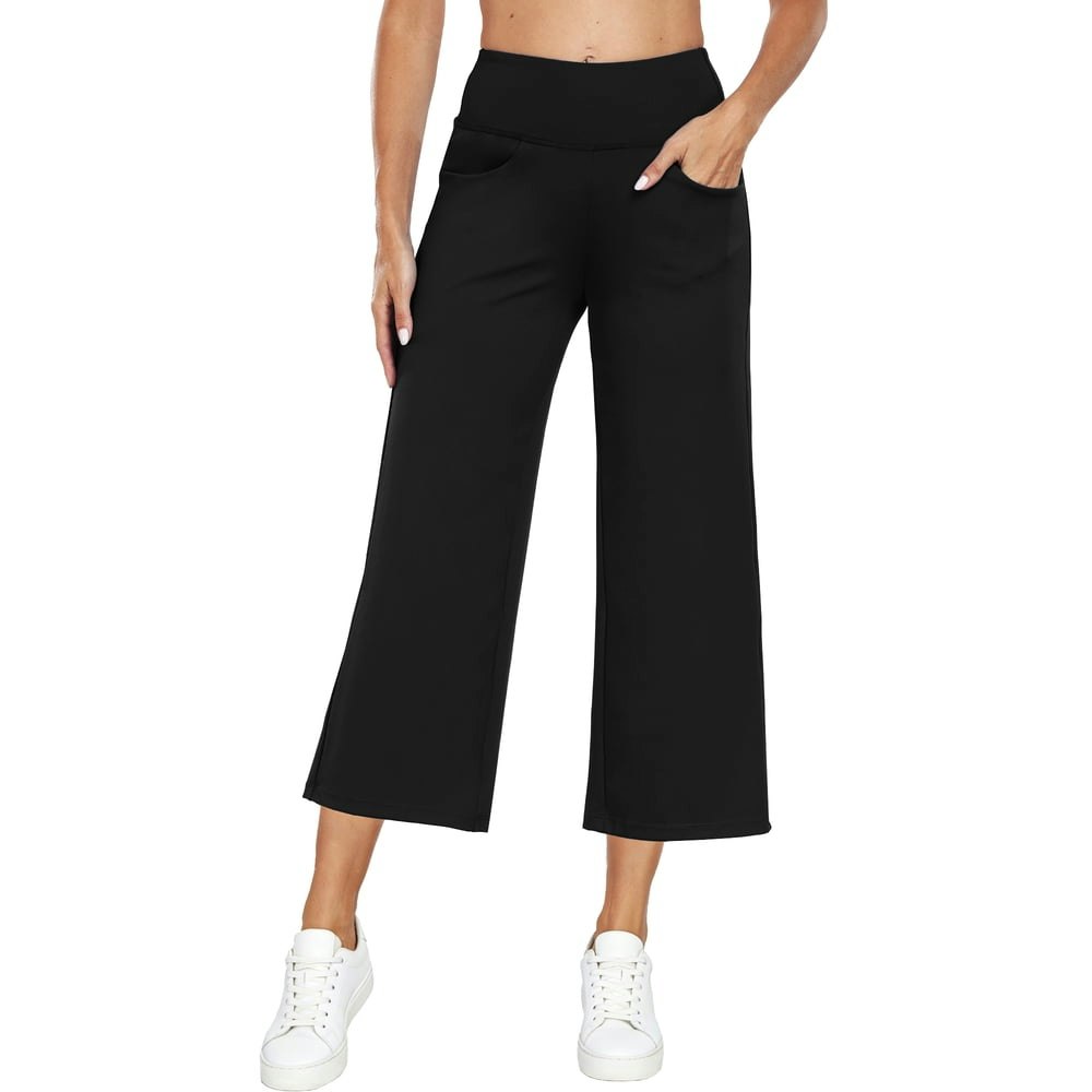 Neleus Women's 25-Inch Wide Leg Capri Yoga Pants: $17.09 Neleus Women's 25-Inch Wide Leg Capri Yoga Pants: $17.09