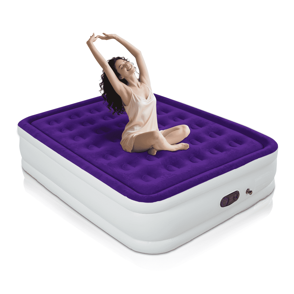 LussoAmor 18-Inch Full Air Mattress with Built-in Pump: $54.76 LussoAmor 18-Inch Full Air Mattress with Built-in Pump: $54.76