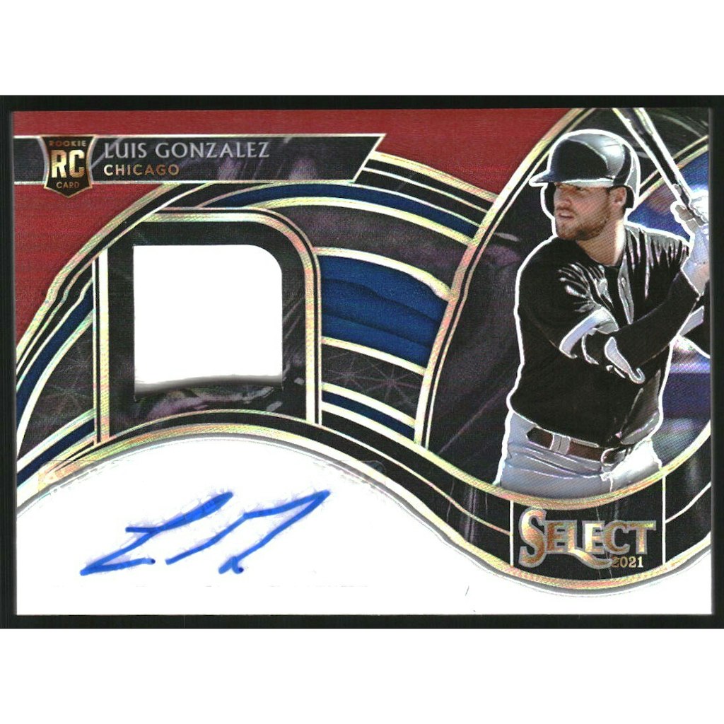 2021 Select Luis Gonzalez Rookie Jersey Autograph Card: $18 2021 Select Luis Gonzalez Rookie Jersey Autograph Card: $18