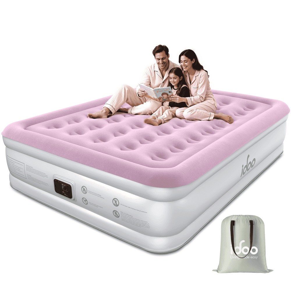 iDOO 18-inch Queen Size Air Mattress: $69.99 iDOO 18-inch Queen Size Air Mattress: $69.99