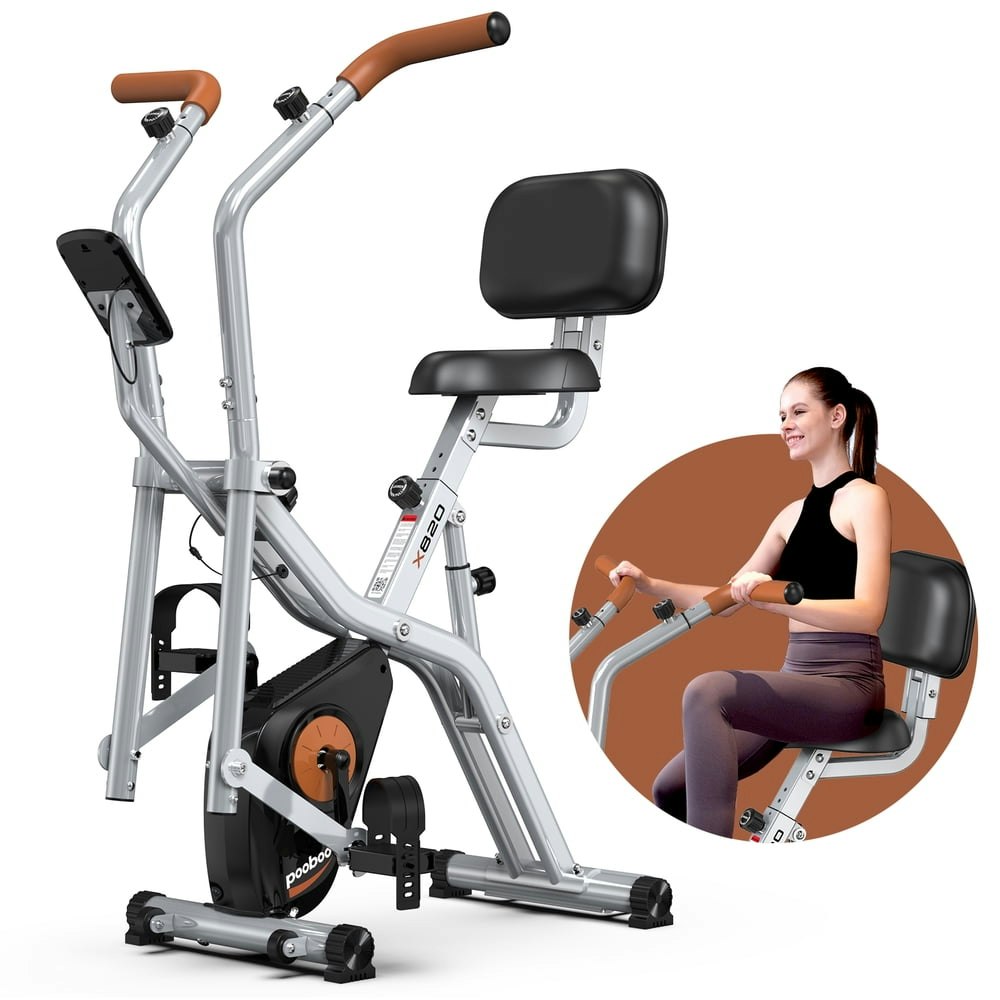 Lnow Magnetic Foldable Exercise Bike: $179.99 Lnow Magnetic Foldable Exercise Bike: $179.99
