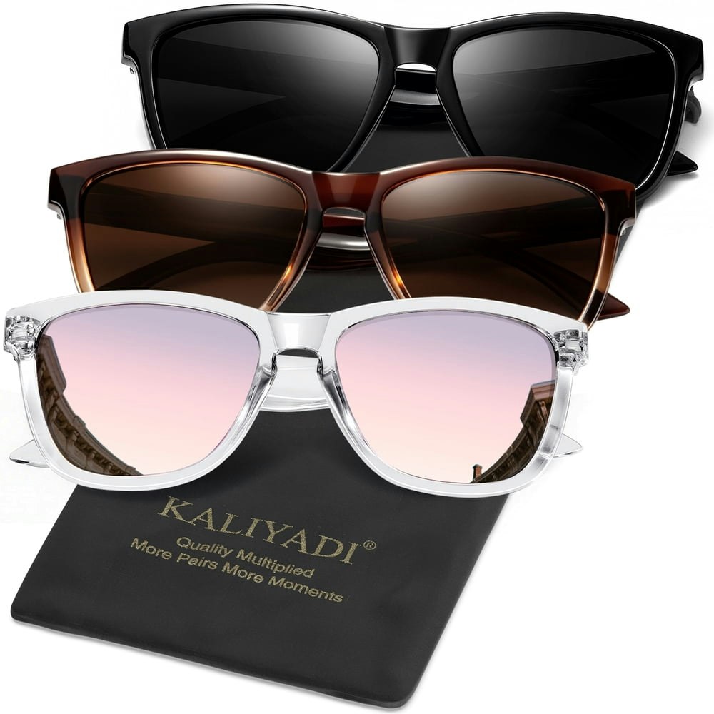 Kaliyadi Women's Polarized Retro Sunglasses: $17.98 Kaliyadi Women's Polarized Retro Sunglasses: $17.98