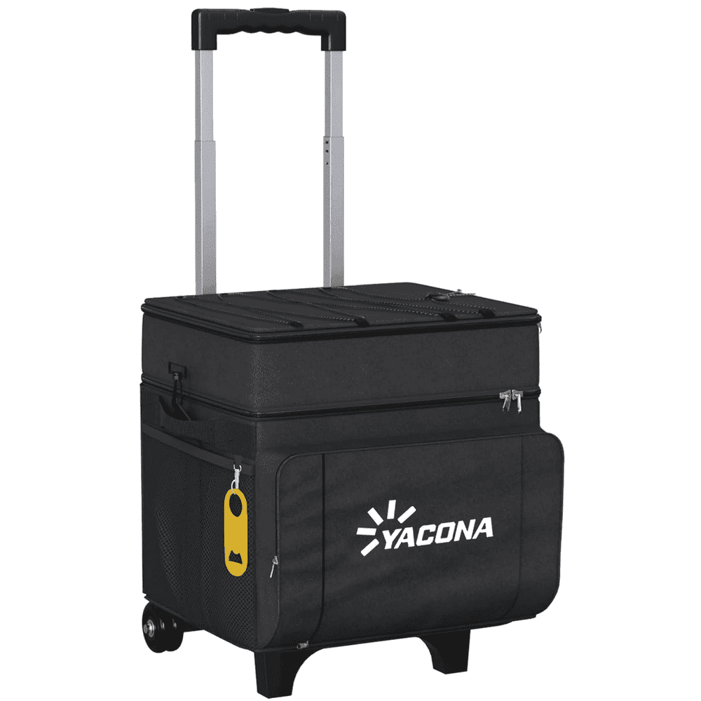 Yacona 50-Can Rolling Soft Collapsible Cooler: $49.89 Yacona 50-Can Rolling Soft Collapsible Cooler: $49.89